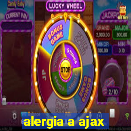 alergia a ajax